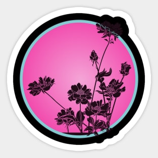 Peony vice Sticker